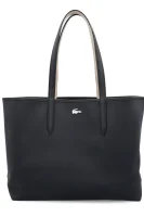 Shopper táska + tarisznya Lacoste 	fekete	