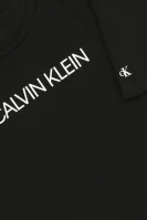 Póló INSTITUTIONAL | Regular Fit CALVIN KLEIN JEANS 	fekete	