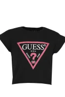 T-shirt | Regular Fit Guess 	fekete	