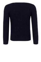 Kötött pulóver | Regular Fit POLO RALPH LAUREN 	sötét kék	