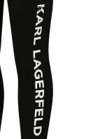 Leggings | Regular Fit Karl Lagerfeld Kids 	fekete	