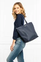 Shopper táska Lacoste 	sötét kék	