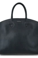 Bőr shopper táska Etoile Coccinelle 	fekete	