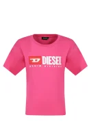 T-shirt TJACKYD | Regular Fit Diesel 	rózsaszín	