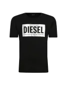 Póló TFOIL | Regular Fit Diesel 	fekete	