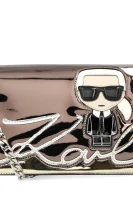 Levéltáska Karl Lagerfeld kékesszürke