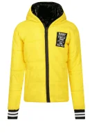 Kétoldalas kabát | Regular Fit DKNY Kids 	arany	