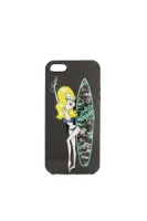 5&5S Technology Iphone case Love Moschino 	fekete	