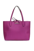Two-sided shopper bag Bobbi 2in1 Guess lila