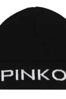 Sapka SINENSIS 1 BONNET gyapjú hozzáadásával Pinko 	fekete	