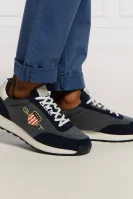 Sneakers tornacipő Garold bőr hozzáadásával Gant 	sötét kék	