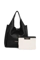 Rafia Shopper Bag TWINSET 	fekete	