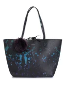 Double sided Shopper bag + organizer Bols Capri Split Desigual 	fekete	