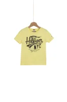 Logo T-shirt Tommy Hilfiger 	arany	
