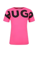 Póló | Regular Fit HUGO KIDS 	rózsaszín	