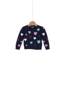 Hearts mini Sweater Tommy Hilfiger 	sötét kék	