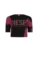 Póló | Cropped Fit Diesel 	fekete	