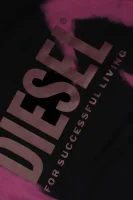 Póló | Cropped Fit Diesel 	fekete	
