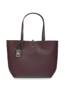 Double sided Shopper bag + organizer Olivia LAUREN RALPH LAUREN 	bordó	