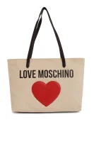 Shopper bag  Love Moschino 	bézs	