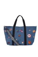Gigi Hadid Shopper Bag Tommy Hilfiger 	kék	