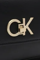 Levéltáska RE-LOCK CAMERA W/FLAP Calvin Klein 	fekete	