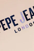 Póló HOLLY | Regular Fit Pepe Jeans London 	világos rózsa	