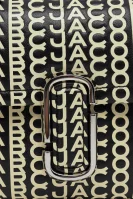 Bőr válltáska THE Monogram J MARC Marc Jacobs 	fekete	