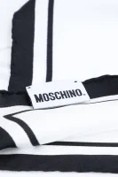 Kis vászon kendő Moschino 	fehér	