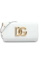 Bőr levéltáska Dolce & Gabbana 	fehér	