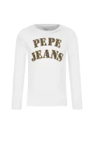 Blúz | Regular Fit Pepe Jeans London 	fehér	