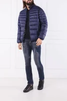 Kifordítható kabát | Regular Fit Versace Jeans 	sötét kék	