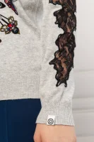 Kötött pulóver udaipur | Regular Fit Desigual 	szürke	