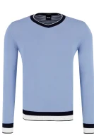 Kötött pulóver Damiano | Regular Fit BOSS BLACK kék