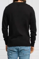 Kötött pulóver | Regular Fit GUESS 	fekete	