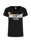 Póló | Regular Fit Moschino Swim 	fekete	