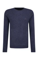 Kötött pulóver LAMBSWOOL CNECK | Regular Fit Tommy Hilfiger 	sötét kék	