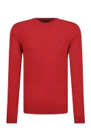 Kötött pulóver LAMBSWOOL CNECK | Regular Fit Tommy Hilfiger 	piros	