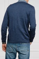 Kötött pulóver Melba-P | Slim Fit BOSS BLACK 	kék	
