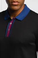 Tenisz póló Phillipson 72 | Slim Fit BOSS BLACK 	sötét kék	