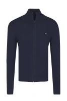 Kötött pulóver PIMA COTTON CASHMERE | Regular Fit Tommy Hilfiger 	sötét kék	