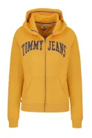 Pulóver TJW LOGO ZIP HOODIE | Regular Fit Tommy Jeans 	arany	
