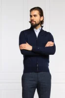 Gyapjú kötött pulóver | Regular Fit Tommy Tailored 	sötét kék	