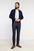 Gyapjú kötött pulóver | Regular Fit Tommy Tailored 	sötét kék	