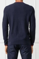 Kötött pulóver Ridney_W19 | Regular Fit BOSS GREEN 	sötét kék	