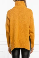 Gyapjú kötött pulóver | Relaxed fit RIANI 	mustársárga	