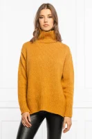 Gyapjú kötött pulóver | Relaxed fit RIANI 	mustársárga	