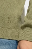 Kötött pulóver | Regular Fit kasmír hozzáadásával Marc O' Polo 	zöld	