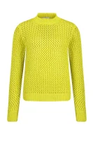 Kötött pulóver NOVEL OPENWORK | Relaxed fit Calvin Klein 	arany	