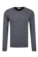 Kötött pulóver SUPERIOR | Regular Fit Calvin Klein 	szürke	